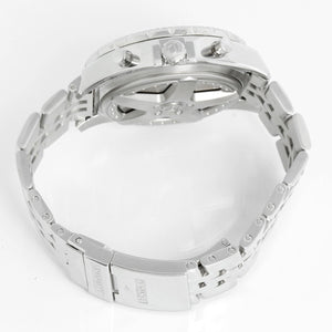 Breitling Bentley 6.75 A44362 Chronograph Men's Steel Watch Blue Dial