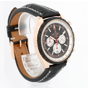 Breitling Chrono-Matic 18K Rose Gold Chronograph Mens Watch R14360
