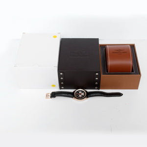 Breitling Chrono-Matic 18K Rose Gold Chronograph Mens Watch R14360