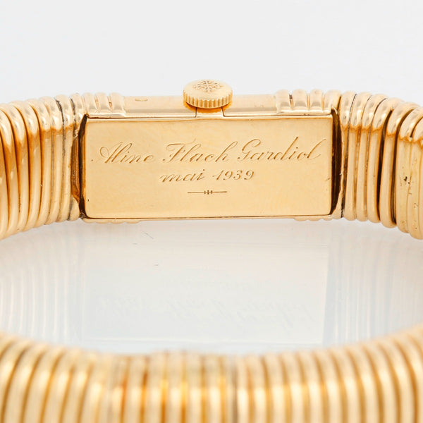 Vintage Art Deco 18K Yellow Gold Patek Philippe Watch