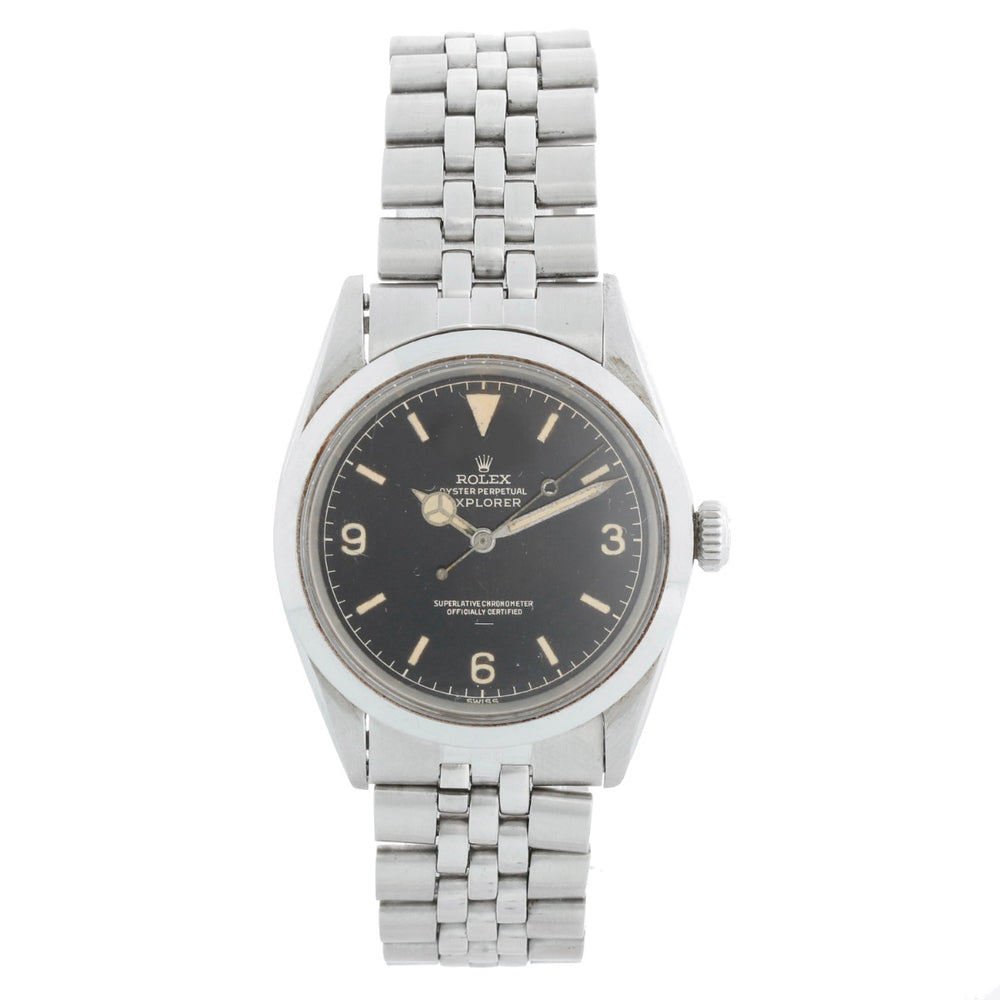 Rolex Vintage 1016 Explorer Gilt Underline Dial 1963 With Military Inscription