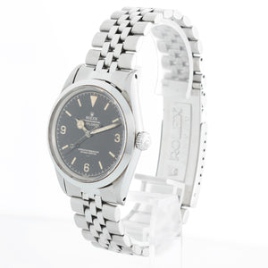 Rolex Vintage 1016 Explorer Gilt Underline Dial 1963 With Military Inscription