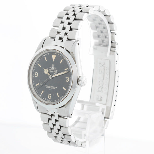 Rolex Vintage 1016 Explorer Gilt Underline Dial 1963 With Military Inscription