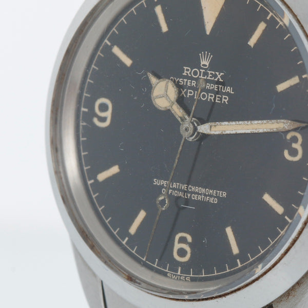 Rolex Vintage 1016 Explorer Gilt Underline Dial 1963 With Military Inscription