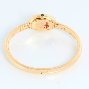 Cartier Baignoire 18K Yellow Gold Watch WGBA0050 Size 17