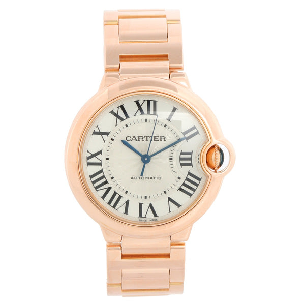 Cartier Ballon Bleu 36mm 18K  Rose Gold Watch WGBB0008 3003