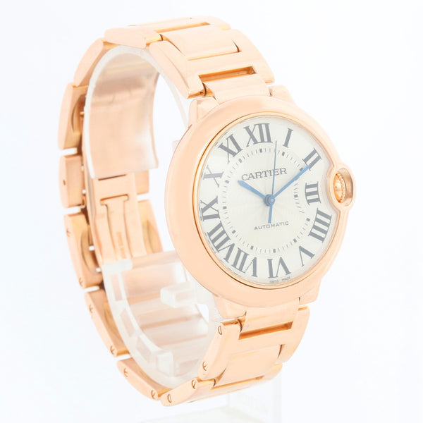 Cartier Ballon Bleu 36mm 18K  Rose Gold Watch WGBB0008 3003
