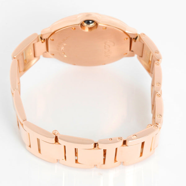Cartier Ballon Bleu 36mm 18K  Rose Gold Watch WGBB0008 3003