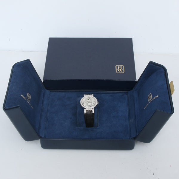Harry Winston Ocean Biretrograde 18K White Gold  Watch