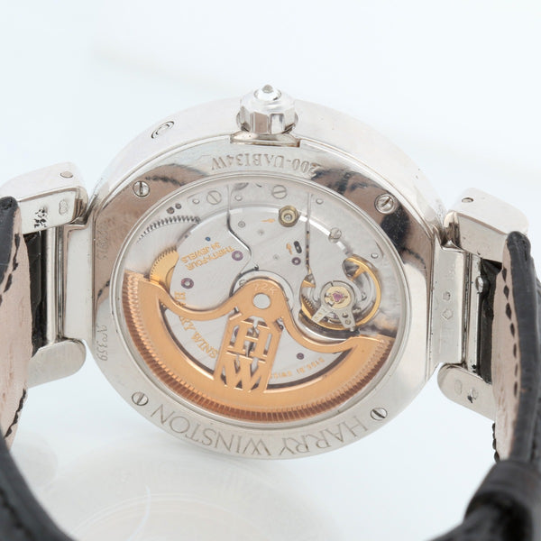 Harry Winston Ocean Biretrograde 18K White Gold  Watch