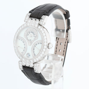 Harry Winston Ocean Biretrograde 18K White Gold  Watch