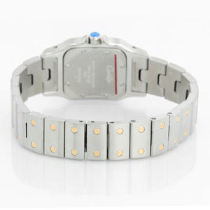 Cartier Santos Ladies 24mm Steel & Gold 2-Tone Watch 1567 W20012C4