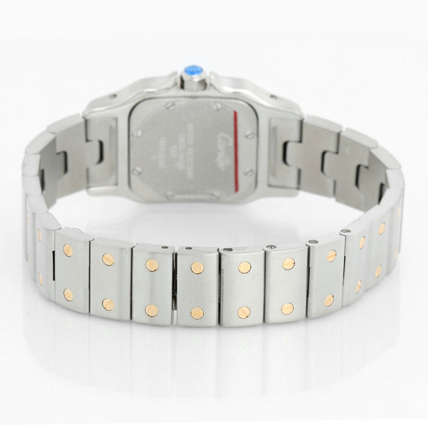 Cartier Santos Ladies 24mm Steel & Gold 2-Tone Watch 1567 W20012C4