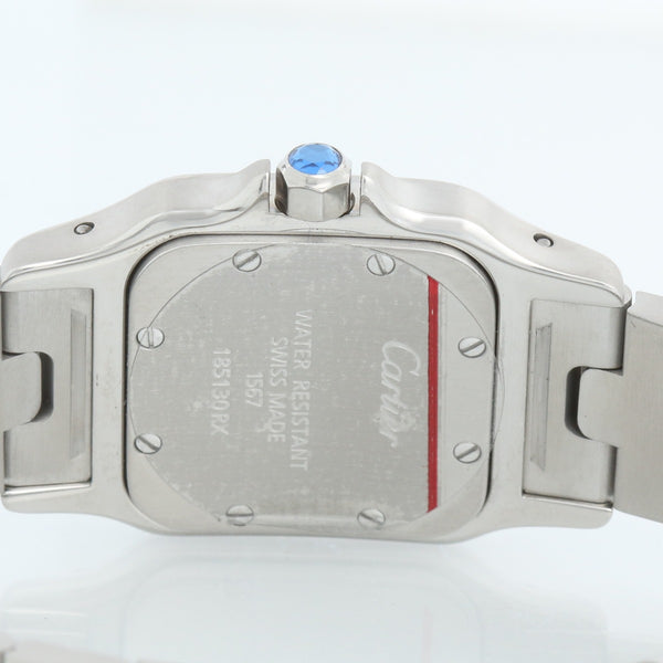 Cartier Santos Ladies 24mm Steel & Gold 2-Tone Watch 1567 W20012C4