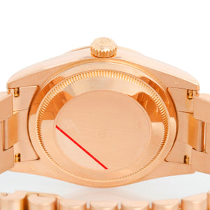 Men's Rolex Rose Gold President Day-Date Watch 118235 Rose Dial