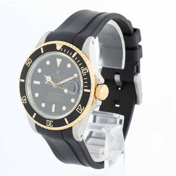 Rolex Submariner 2-Tone Steel & Gold Men's Watch 16803