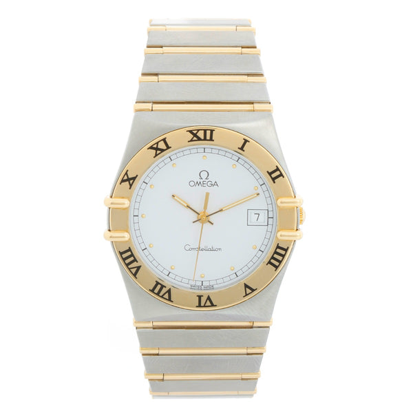 Omega Constellation Yellow Gold & Stainless Steel Men's Watch