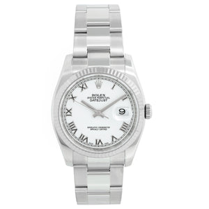 Rolex Datejust Men's Stainless Steel Oyster Watch 116234