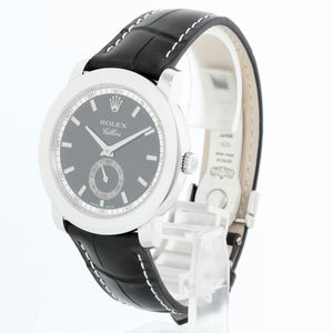 Rolex Cellini Cellinium Men's Platinum Watch with Dial 5241/6