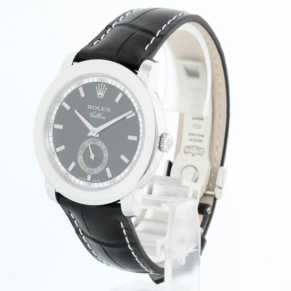 Rolex Cellini Cellinium Men's Platinum Watch with Dial 5241/6