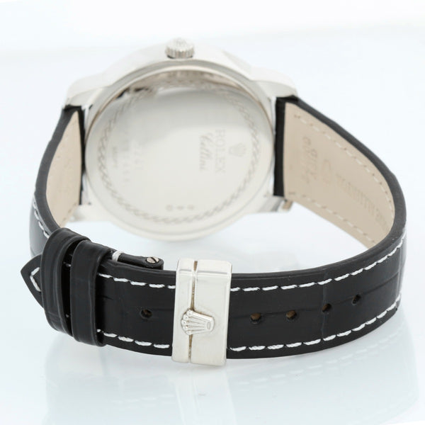 Rolex Cellini Cellinium Men's Platinum Watch with Dial 5241/6