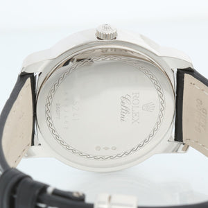 Rolex Cellini Cellinium Men's Platinum Watch with Dial 5241/6
