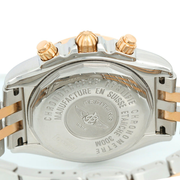 Breitling Chronomat Evolution 2-Tone Diamond Watch C13356