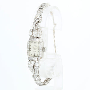 Girard-Perregaux Retailed by Linz Platinum Diamond Watch