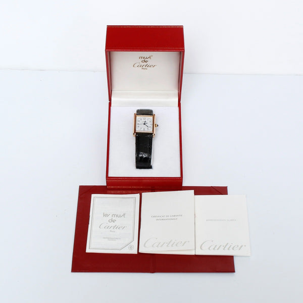 Cartier Must de Cartier Argent Quartz Watch Ref. 2413