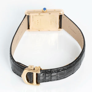 Cartier Must de Cartier Argent Roman Numerals  Quartz Watch Ref. 2413