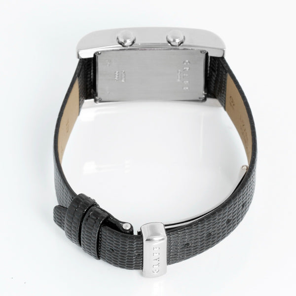 Graff 18K White gold Dual Time Zone Quartz Watch