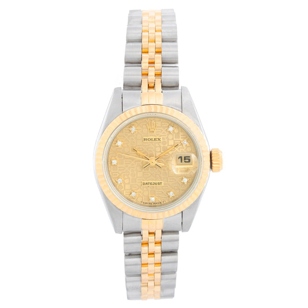 Rolex  Datejust 2-tone Steel & Gold Ladies Watch 69173