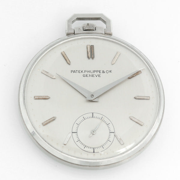 Vintage Patek Philippe Platinum Pocket Watch Ref. 600