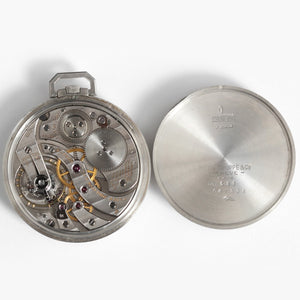 Vintage Patek Philippe Platinum Pocket Watch Ref. 600