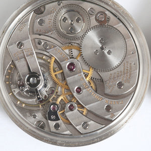 Vintage Patek Philippe Platinum Pocket Watch Ref. 600