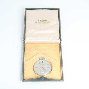 Vintage Patek Philippe Platinum Pocket Watch Ref. 600