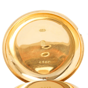 Waltham Presidential Presentation Model 1862 18K Yellow Gold Pocket Watch