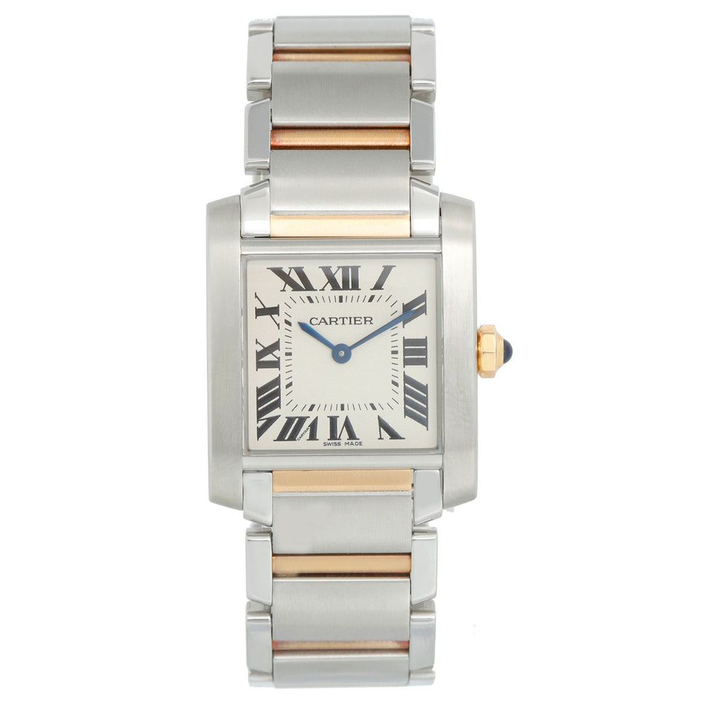 Cartier Tank Francaise Midsize 2- Tone  Watch W2TA0003 3751