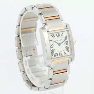 Cartier Tank Francaise Midsize 2- Tone  Watch W2TA0003 3751