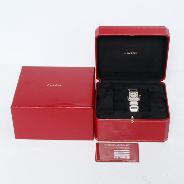 Cartier Tank Francaise Midsize 2- Tone  Watch W2TA0003 3751