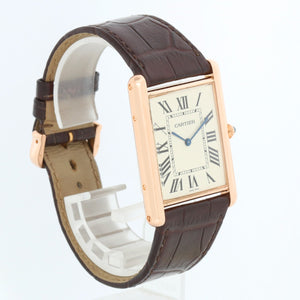 Cartier Tank Louis XL Rose Gold Manual Winding  Men's Watch  W1560017