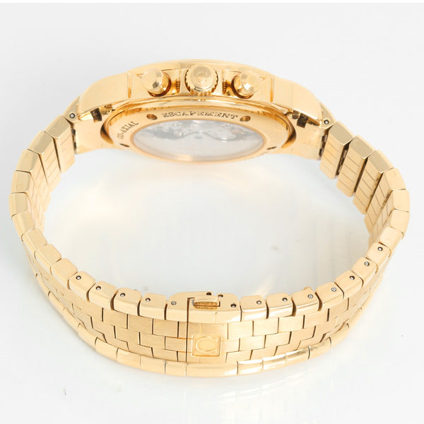 Omega DeVille Men's Yellow Gold  Co-Axial Chronograph Men's Watch  4141.30.00