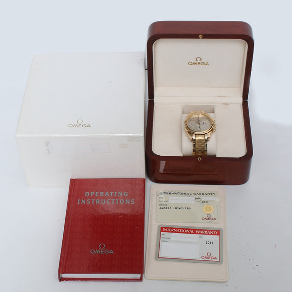 Omega DeVille Men's Yellow Gold  Co-Axial Chronograph Men's Watch  4141.30.00