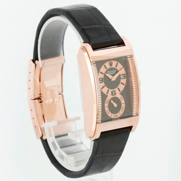 Rolex Cellini Prince 18k Rose Gold Men's Watch 5442