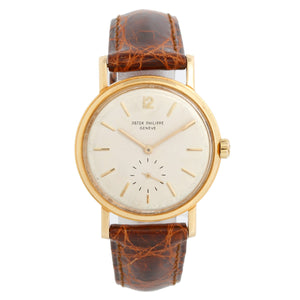 Patek Philippe Calatrava 18k Yellow Gold Men's Watch Ref. 3435