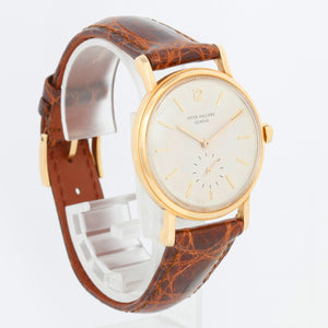 Patek Philippe Calatrava 18k Yellow Gold Men's Watch Ref. 3435