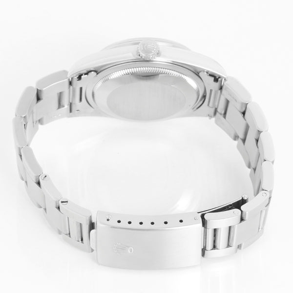 Rolex Datejust Men's Stainless Steel Automatic Watch Smooth Bezel 16200