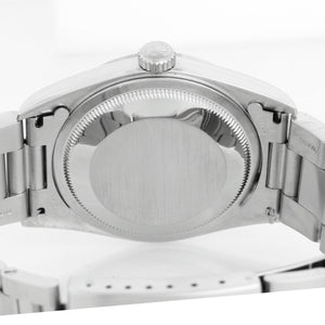 Rolex Datejust Men's Stainless Steel Automatic Watch Smooth Bezel 16200