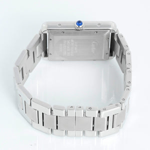 Cartier Men's Extra Large Tank Solo Stainless Steel Watch W5200028 3515