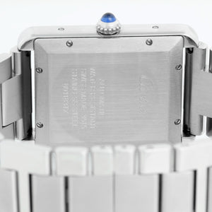 Cartier Men's Extra Large Tank Solo Stainless Steel Watch W5200028 3515